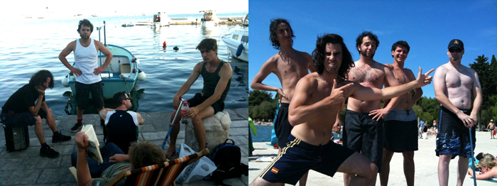 Junkyard Jonny and Trashcan Tony in Macedonia